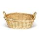 Oval White Willow Mini Wash Wicker Basket (14 1/4"x10"x5 1/4")